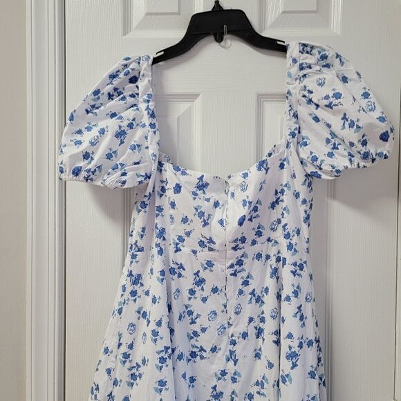 O.P.T Floral Peasant Dress XL - Picture 5 of 11